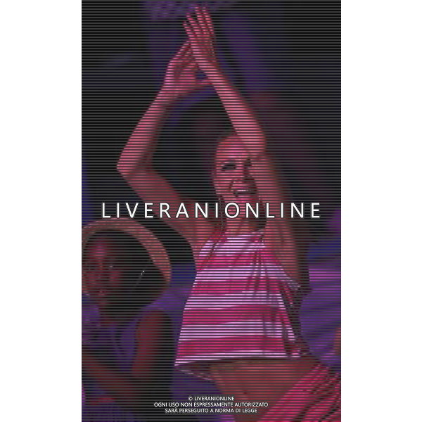 (120812) -- LONDON, Aug. 12, 2012 () -- Photo taken on August 12, 2012 shows the art performance at the Closing Ceremony of the London 2012 Olympic Games at the Olympic Stadium in London, Britain. (/Shen Bohan) (zgp) ©PHOTOSHOT/AGENZIA ALDO LIVERANI SAS - ITALY ONLY - CERIMONIA DI CHIUSURA DEI GIOCHI OLIMPICI, OLIMPIADI LONDRA 2012