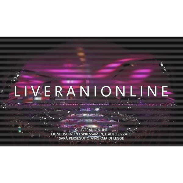 (120812) -- LONDON, Aug. 12, 2012 () -- Photo taken on August 12, 2012 shows the performance during the closing ceremony of the London 2012 Olympic Games at the Olympic Stadium in London, Britain. (/Gong Lei) (lm) ©PHOTOSHOT/AGENZIA ALDO LIVERANI SAS - ITALY ONLY - CERIMONIA DI CHIUSURA DEI GIOCHI OLIMPICI, OLIMPIADI LONDRA 2012