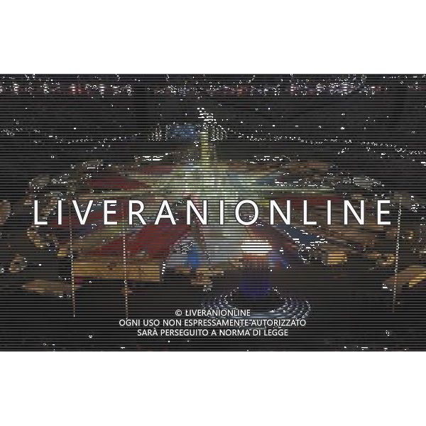 (120812) -- LONDON, Aug. 12, 2012 () -- Photo taken on August 12, 2012 shows the performance during the closing ceremony of the London 2012 Olympic Games at the Olympic Stadium in London, Britain. (/Gong Lei) (lm) ©PHOTOSHOT/AGENZIA ALDO LIVERANI SAS - ITALY ONLY - CERIMONIA DI CHIUSURA DEI GIOCHI OLIMPICI, OLIMPIADI LONDRA 2012