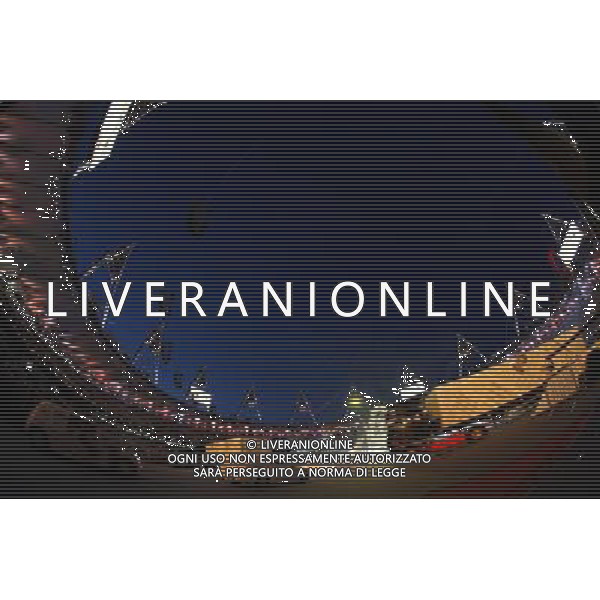 (120812) -- LONDON, Aug. 12, 2012 () -- Photo taken on August 12, 2012 shows a scene at the Closing Ceremony of the London 2012 Olympic Games at the Olympic Stadium in London, Britain. (/Shen Bohan) (zgp) ©PHOTOSHOT/AGENZIA ALDO LIVERANI SAS - ITALY ONLY - CERIMONIA DI CHIUSURA DEI GIOCHI OLIMPICI, OLIMPIADI LONDRA 2012