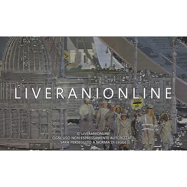 (120812) -- LONDON, Aug. 12, 2012 () -- Photo taken on August 12, 2012 shows the performance during the closing ceremony of the London 2012 Olympic Games at the Olympic Stadium in London, Britain. (/Cheng Min) (lm) ©PHOTOSHOT/AGENZIA ALDO LIVERANI SAS - ITALY ONLY - CERIMONIA DI CHIUSURA DEI GIOCHI OLIMPICI, OLIMPIADI LONDRA 2012