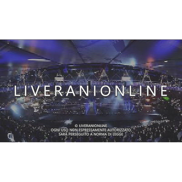 (120812) -- LONDON, Aug. 12, 2012 () -- Photo taken on August 12, 2012 shows the art performance at the Closing Ceremony of the London 2012 Olympic Games at the Olympic Stadium in London, Britain. (/Wang Qingqin) (zgp) ©PHOTOSHOT/AGENZIA ALDO LIVERANI SAS - ITALY ONLY - CERIMONIA DI CHIUSURA DEI GIOCHI OLIMPICI, OLIMPIADI LONDRA 2012