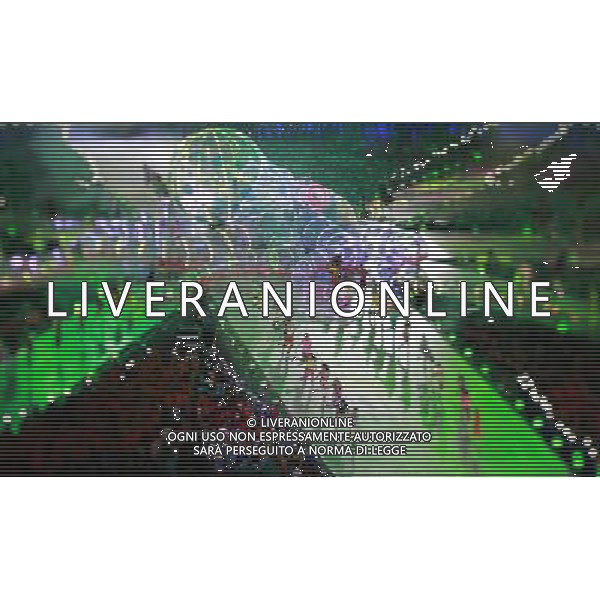 (120812) -- LONDON, Aug. 12, 2012 () -- Photo taken on August 12, 2012 shows the art performance at the Closing Ceremony of the London 2012 Olympic Games at the Olympic Stadium in London, Britain, August 12, 2012. (/Ren Zhenglai) ©PHOTOSHOT/AGENZIA ALDO LIVERANI SAS - ITALY ONLY - CERIMONIA DI CHIUSURA DEI GIOCHI OLIMPICI, OLIMPIADI LONDRA 2012