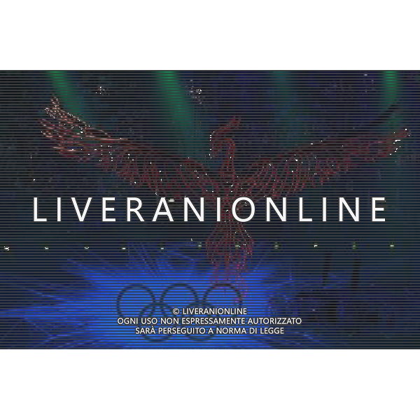 (120812) -- LONDON, Aug. 12, 2012 () -- Photo taken on August 12, 2012 shows a scene at the Closing Ceremony of the London 2012 Olympic Games at the Olympic Stadium in London, Britain, August 12, 2012. (/Ren Zhenglai) ©PHOTOSHOT/AGENZIA ALDO LIVERANI SAS - ITALY ONLY - CERIMONIA DI CHIUSURA DEI GIOCHI OLIMPICI, OLIMPIADI LONDRA 2012