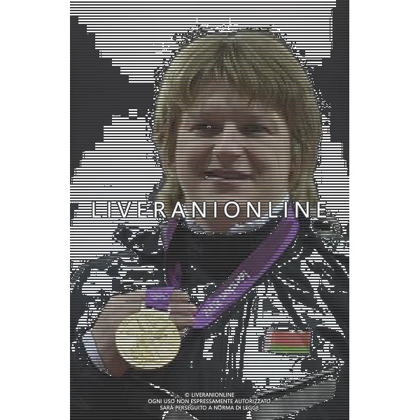 Belarus\'s Nadzeya Ostapchuk has been stripped of shot put gold after failing drugs test; NZ\'s Valerie Adams promoted to gold ©photoshot/AGENZIA ALDO LIVERANI SAS - ITALY ONLY - Ritirata la medaglia d\'oro nel lancio del peso alle Olimpiadi di Londra 2012 alla Bielorussa Nadzeya Ostapchuk trovata positiva all\'antidoping