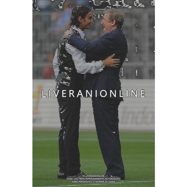 Amichevole Berna (Svizzera) - 15.08.2012 Italia-Inghilterra Nella Foto:hodgson roy-aquilani alberto /Ph.Vitez-Ag. Aldo Liverani