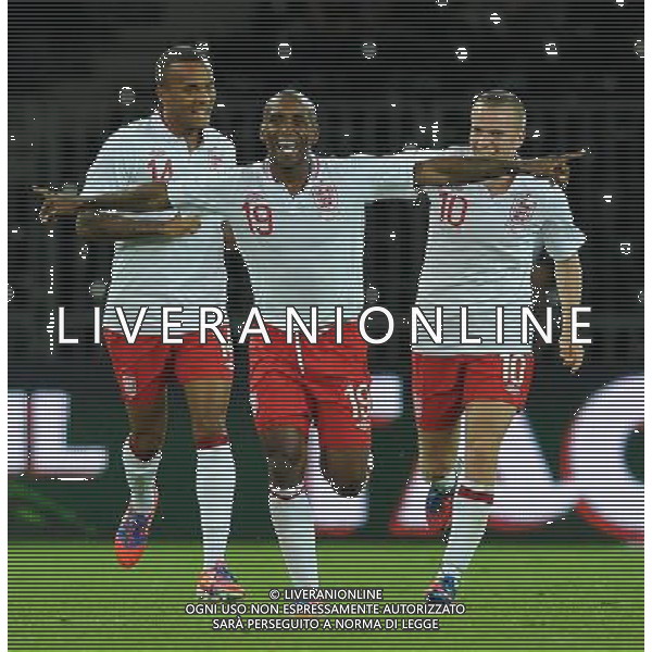 Amichevole Berna (Svizzera) - 15.08.2012 Italia-Inghilterra Nella Foto:defoe esulta /Ph.Vitez-Ag. Aldo Liverani