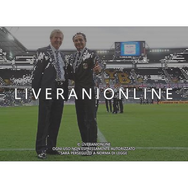 Amichevole Berna (Svizzera) - 15.08.2012 Italia-Inghilterra Nella Foto:hodgson roy-prandelli cesare /Ph.Vitez-Ag. Aldo Liverani