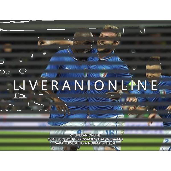 Amichevole Berna (Svizzera) - 15.08.2012 Italia-Inghilterra Nella Foto:de rossi esulta /Ph.Vitez-Ag. Aldo Liverani