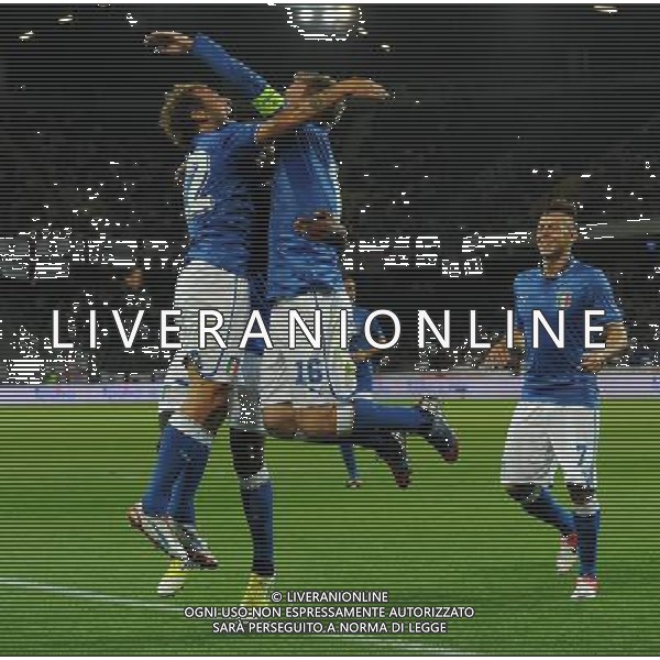 Amichevole Berna (Svizzera) - 15.08.2012 Italia-Inghilterra Nella Foto:de rossi esulta /Ph.Vitez-Ag. Aldo Liverani