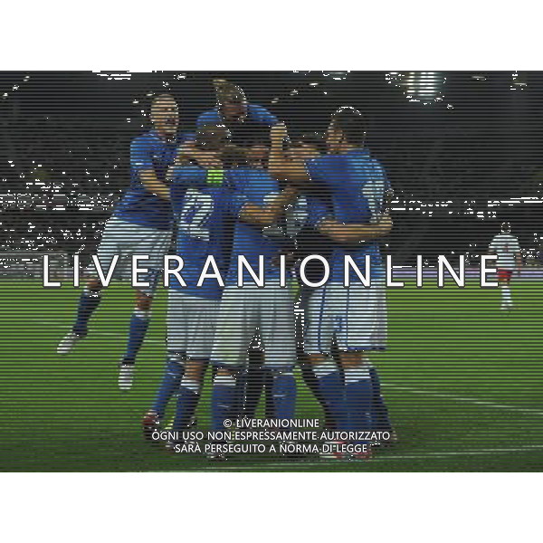 Amichevole Berna (Svizzera) - 15.08.2012 Italia-Inghilterra Nella Foto:de rossi esulta /Ph.Vitez-Ag. Aldo Liverani