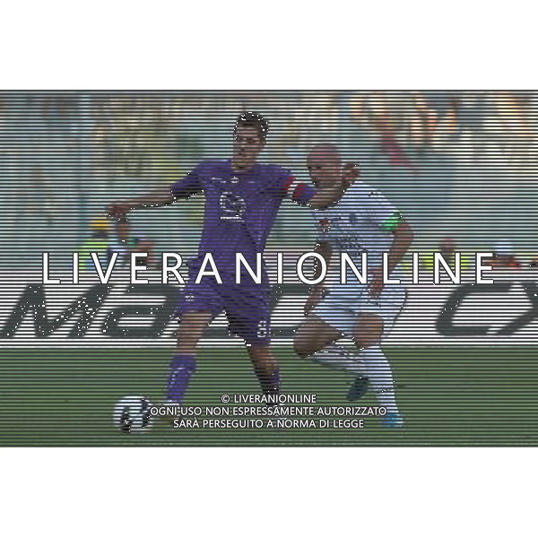 FIRENZE, 18 AGOSTO 2012 FIORENTINA NOVARA COPPA ITALIA 2012 2013 NELLA FOTO: JOVETIC E LISUZZO FOTO STEFANO D\'ERRICO/AG. ALDO LIVERANI S.A.S.