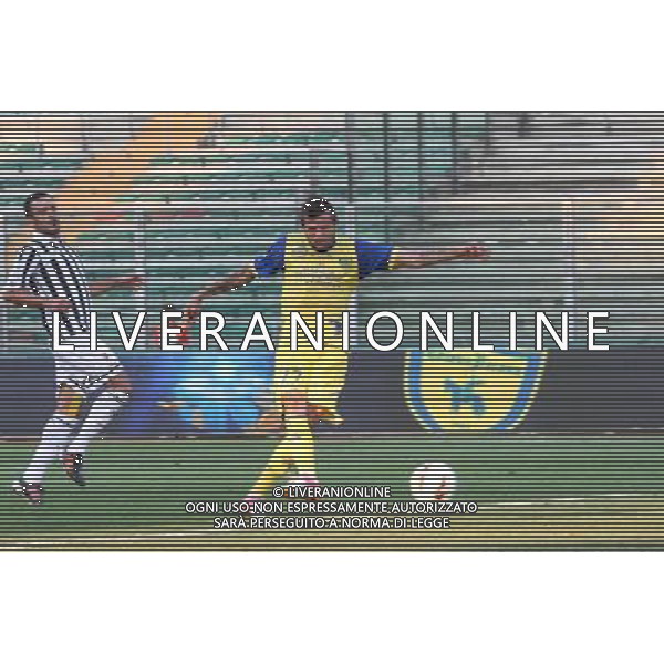VERONA 18 AGOSTO 2012 CHIEVO - ASCOLI COPPA ITALIA TIM CUP 2012/2013 NELLA FOTO: IL SECONDO GOL DI THEREAU ©GARBUIO/AG. ALDO LIVERANI S.A.S.