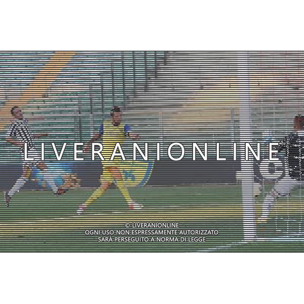 VERONA 18 AGOSTO 2012 CHIEVO - ASCOLI COPPA ITALIA TIM CUP 2012/2013 NELLA FOTO: IL SECONDO GOL DI THEREAU ©GARBUIO/AG. ALDO LIVERANI S.A.S.
