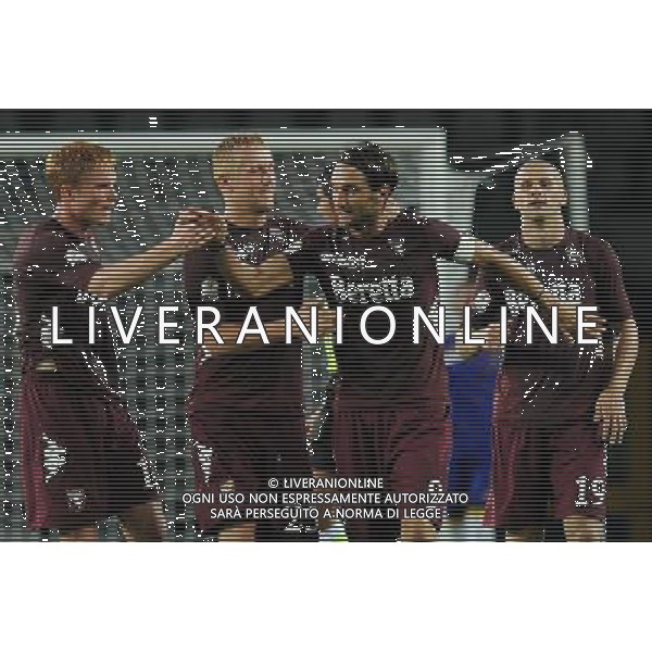 Coppa Italia TIM - 3¡ Turno Torino 18-08-2012 Torino - Lecce nella foto: esultanza Torino dopo il 3 a 1 di Bianchi foto Roberto Garavaglia - ag. Aldo Liverani sas
