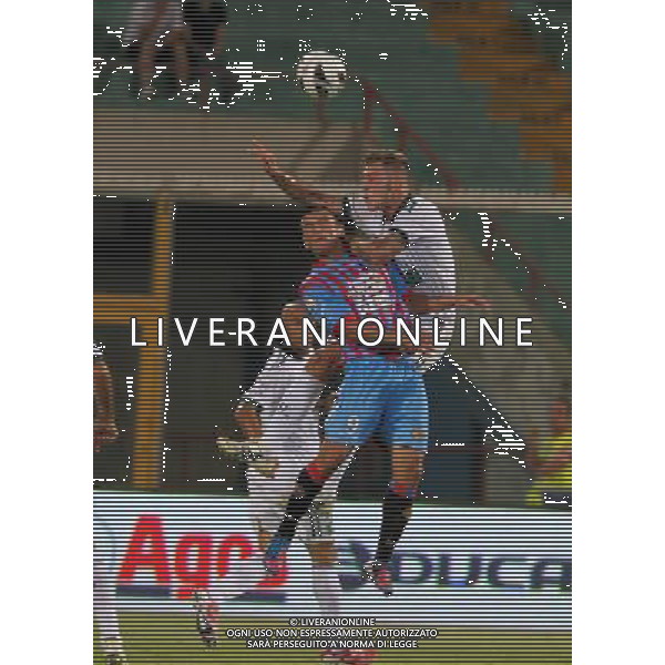 18-08-12 Catania : Catania - Sassuolo coppa italia tima 2012-13 Nella foto: bergessio e terranova GIUSEPPE SERGI/AG ALDO LIVERANI SAS 