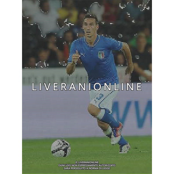 Amichevole Berna (Svizzera) - 15.08.2012 Italia-Inghilterra Nella Foto:Astori Davide /Ph.Vitez-Ag. Aldo Liverani