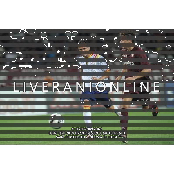 Coppa Italia TIM - 3¡ Turno Torino 18-08-2012 Torino - Lecce nella foto: Inacio Piˆ (Lecce) e sulla DX Matteo Darmian (Torino) foto Roberto Garavaglia - ag. Aldo Liverani sas