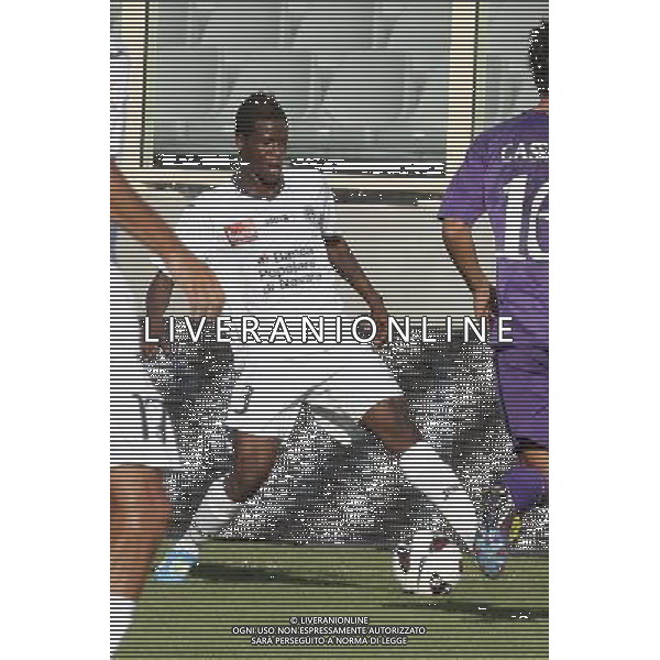 FIRENZE, 18 AGOSTO 2012 COPPA ITALIA TIM CUP 2012 2013 FIORENTINA NOVARA NELLA FOTO: ALHASSAN FOTO STEFANO D\'ERRICO/AG. ALDO LIVERANI S.A.S. AG ALDO LIVERANI S A S