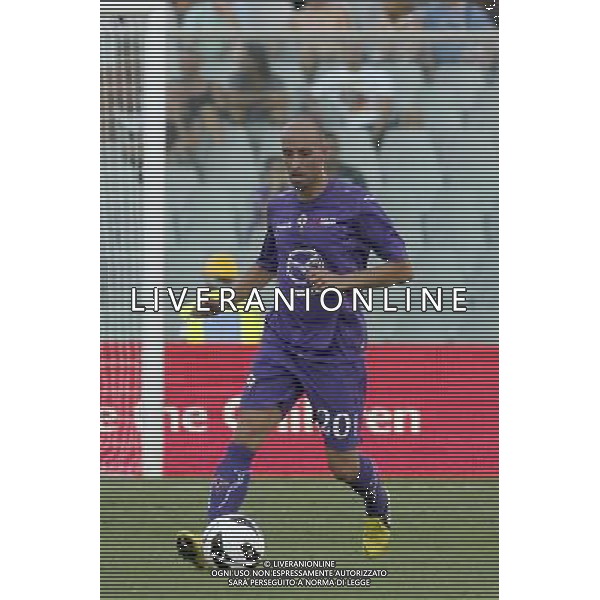 FIRENZE, 18 AGOSTO 2012 COPPA ITALIA TIM CUP 2012 2013 FIORENTINA NOVARA NELLA FOTO: BORJA VALERO FOTO STEFANO D\'ERRICO/AG. ALDO LIVERANI S.A.S. AG ALDO LIVERANI S A S