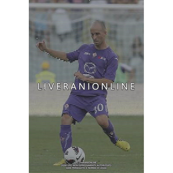 FIRENZE, 18 AGOSTO 2012 COPPA ITALIA TIM CUP 2012 2013 FIORENTINA NOVARA NELLA FOTO: BORJA VALERO FOTO STEFANO D\'ERRICO/AG. ALDO LIVERANI S.A.S. AG ALDO LIVERANI S A S