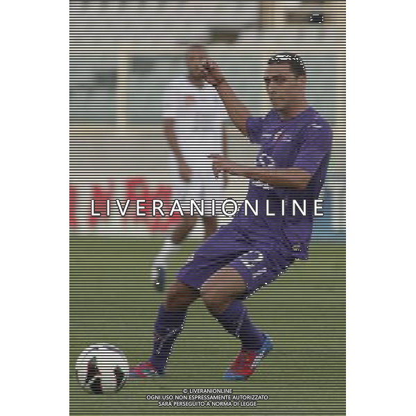 FIRENZE, 18 AGOSTO 2012 COPPA ITALIA TIM CUP 2012 2013 FIORENTINA NOVARA NELLA FOTO: ROMULO FOTO STEFANO D\'ERRICO/AG. ALDO LIVERANI S.A.S. AG ALDO LIVERANI S A S