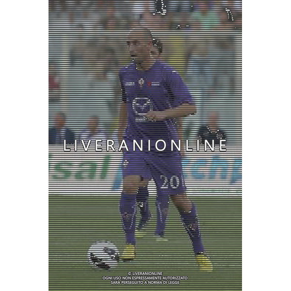FIRENZE, 18 AGOSTO 2012 COPPA ITALIA TIM CUP 2012 2013 FIORENTINA NOVARA NELLA FOTO: BORJA VALERO FOTO STEFANO D\'ERRICO/AG. ALDO LIVERANI S.A.S. AG ALDO LIVERANI S A S