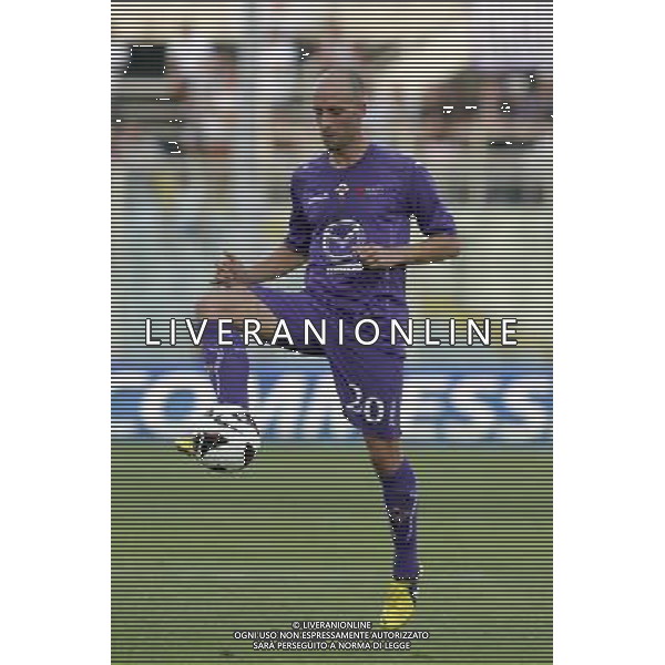 FIRENZE, 18 AGOSTO 2012 COPPA ITALIA TIM CUP 2012 2013 FIORENTINA NOVARA NELLA FOTO: BORJA VALERO FOTO STEFANO D\'ERRICO/AG. ALDO LIVERANI S.A.S. AG ALDO LIVERANI S A S