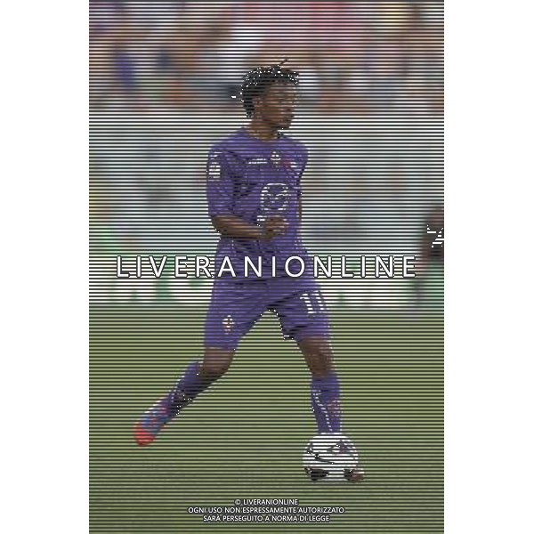 FIRENZE, 18 AGOSTO 2012 COPPA ITALIA TIM CUP 2012 2013 FIORENTINA NOVARA NELLA FOTO: CUADRADO FOTO STEFANO D\'ERRICO/AG. ALDO LIVERANI S.A.S. AG ALDO LIVERANI S A S
