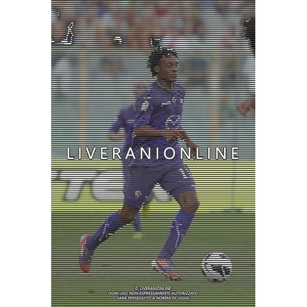 FIRENZE, 18 AGOSTO 2012 COPPA ITALIA TIM CUP 2012 2013 FIORENTINA NOVARA NELLA FOTO: CUADRADO FOTO STEFANO D\'ERRICO/AG. ALDO LIVERANI S.A.S. AG ALDO LIVERANI S A S