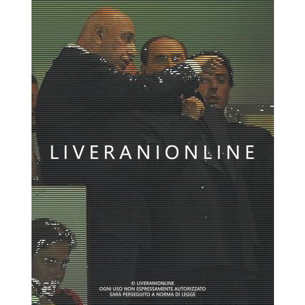 Trofeo Luigi Berlusconi 2012 Milano - 19.08.2012 Milan-Juventus Nella Foto:galliani adriano e silvio berlusconi /Ph.Vitez-Ag. Aldo Liverani