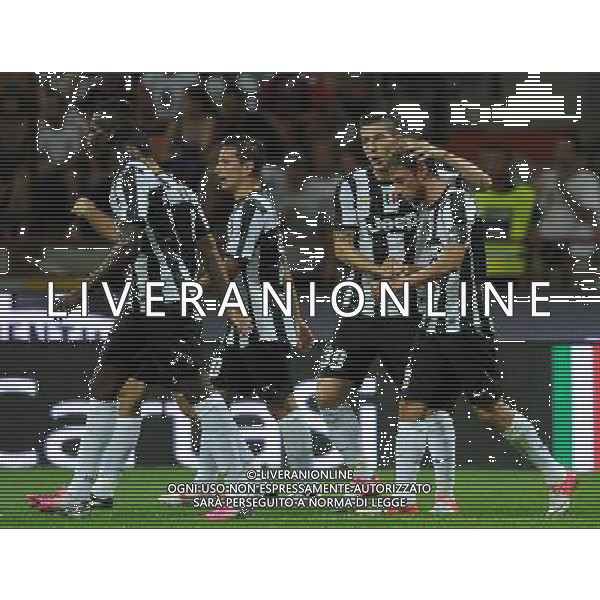 Trofeo Luigi Berlusconi 2012 Milano - 19.08.2012 Milan-Juventus Nella Foto:marchisio esulta /Ph.Vitez-Ag. Aldo Liverani