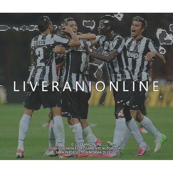 Trofeo Luigi Berlusconi 2012 Milano - 19.08.2012 Milan-Juventus Nella Foto:vidal esulta /Ph.Vitez-Ag. Aldo Liverani