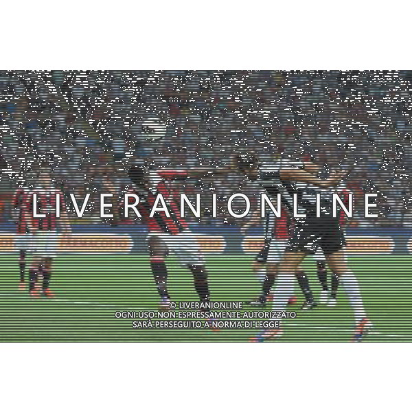 MILANO, 19-08-2012 / å©FOTO GIORGIO RAVEZZANI TROFEO LUIGI BERLUSCONI MILAN-JUVENTUS NELLA FOTO: GOAL ALESSANDRO MATRI /Agenzia Aldo Liverani Sas