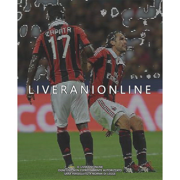 Trofeo Luigi Berlusconi 2012 Milano - 19.08.2012 Milan-Juventus Nella Foto:Yepes Mario-Zapata Valencia /Ph.Vitez-Ag. Aldo Liverani