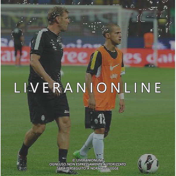 MILANO, 19-08-2012 / ©FOTO GIORGIO RAVEZZANI TROFEO LUIGI BERLUSCONI MILAN-JUVENTUS NELLA FOTO: MASSIMO CARRERA - SEBASTIAN GIOVINCO AG ALDO LIVERANI S A S