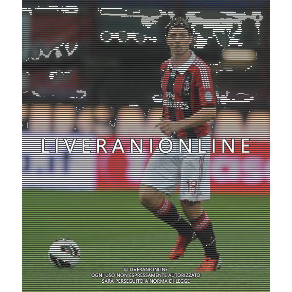 MILANO, 19-08-2012 / ©FOTO GIORGIO RAVEZZANI TROFEO LUIGI BERLUSCONI MILAN-JUVENTUS NELLA FOTO: RICCARDO MONTOLIVO AG ALDO LIVERANI S A S