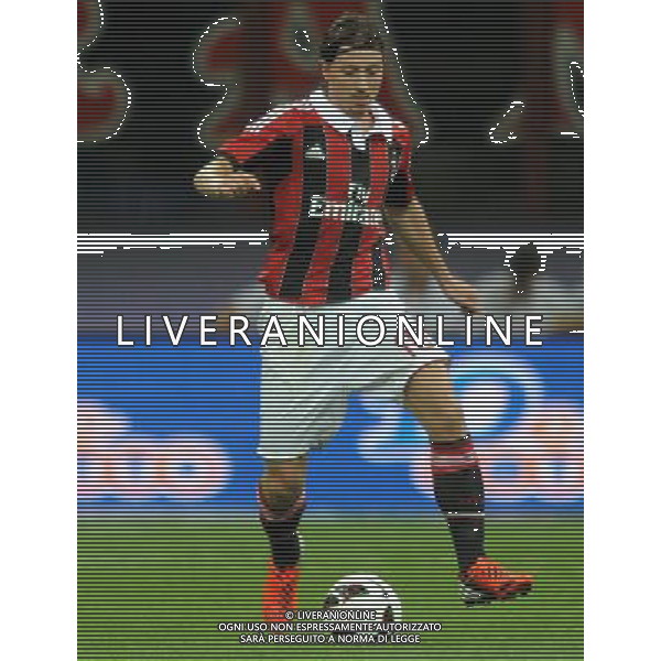 MILANO, 19-08-2012 / ©FOTO GIORGIO RAVEZZANI TROFEO LUIGI BERLUSCONI MILAN-JUVENTUS NELLA FOTO: RICCARDO MONTOLIVO AG ALDO LIVERANI S A S