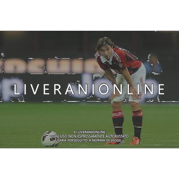 MILANO, 19-08-2012 / ©FOTO GIORGIO RAVEZZANI TROFEO LUIGI BERLUSCONI MILAN-JUVENTUS NELLA FOTO: RICCARDO MONTOLIVO AG ALDO LIVERANI S A S