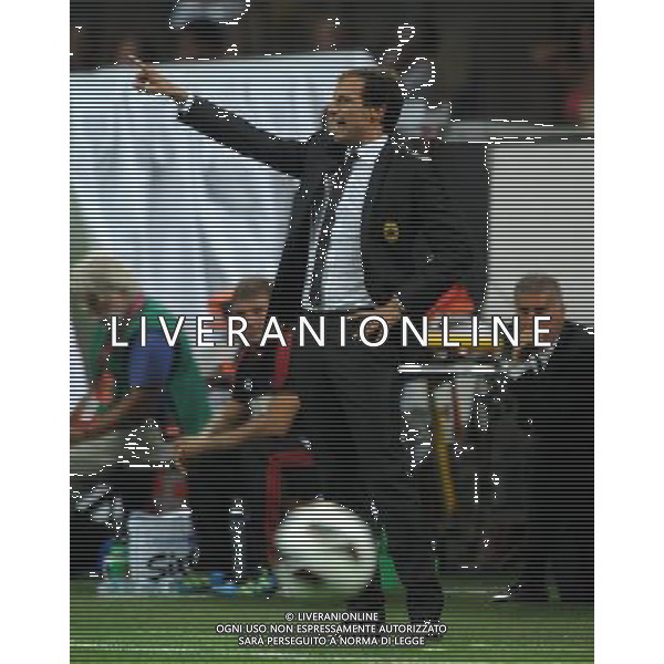 MILANO, 19-08-2012 / ©FOTO GIORGIO RAVEZZANI TROFEO LUIGI BERLUSCONI MILAN-JUVENTUS NELLA FOTO: MASSIMILIANO ALLEGRI AG ALDO LIVERANI S A S