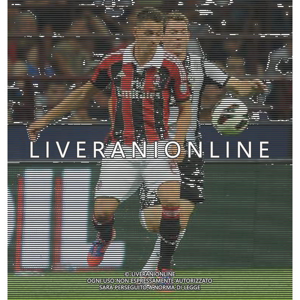 MILANO, 19-08-2012 / ©FOTO GIORGIO RAVEZZANI TROFEO LUIGI BERLUSCONI MILAN-JUVENTUS NELLA FOTO: MATTIA DE SCIGLIO AG ALDO LIVERANI S A S