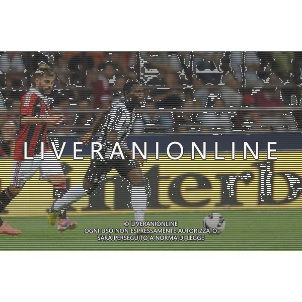 MILANO, 19-08-2012 / ©FOTO GIORGIO RAVEZZANI TROFEO LUIGI BERLUSCONI MILAN-JUVENTUS NELLA FOTO: KWADWO ASAMOAH AG ALDO LIVERANI S A S