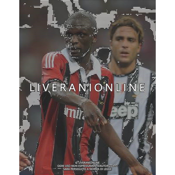 MILANO, 19-08-2012 / ©FOTO GIORGIO RAVEZZANI TROFEO LUIGI BERLUSCONI MILAN-JUVENTUS NELLA FOTO: BAKAYE TRAORE AG ALDO LIVERANI S A S