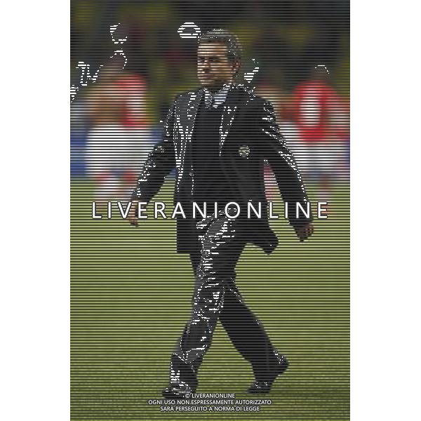 Champions League qualifying match between Spartak Moscow and Fenerbahce Istanbul at Luzhniki Stadium in Moscow, Russia on 2012/08/21 Match Scored: Spartak Moscow 2 - Fenerbahce 1 Pictured: Coach Aykut Kocaman of Fenerbahce. pilka nozna sezon 2012/2012 liga mistrzow spartak moskwa FOT.SESKIM PHOTO/NEWSPIX.PL TURKEY, GERMANY, AUSTRIA AND UK OUT !!! --- Newspix.pl AG ALDO LIVERANI S A S ONLY ITALY *** Local Caption *** www.newspix.pl mail us: info@newspix.pl call us: 0048 022 23 22 222 --- Polish Picture Agency by Ringier Axel Springer Poland
