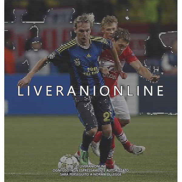 Champions League qualifying match between Spartak Moscow and Fenerbahce Istanbul at Luzhniki Stadium in Moscow, Russia on 2012/08/21 Match Scored: Spartak Moscow 2 - Fenerbahce 1 Pictured: Milos Krasic (L) of Fenerbahce. pilka nozna sezon 2012/2012 liga mistrzow spartak moskwa FOT.SESKIM PHOTO/NEWSPIX.PL TURKEY, GERMANY, AUSTRIA AND UK OUT !!! --- Newspix.pl AG ALDO LIVERANI S A S ONLY ITALY *** Local Caption *** www.newspix.pl mail us: info@newspix.pl call us: 0048 022 23 22 222 --- Polish Picture Agency by Ringier Axel Springer Poland