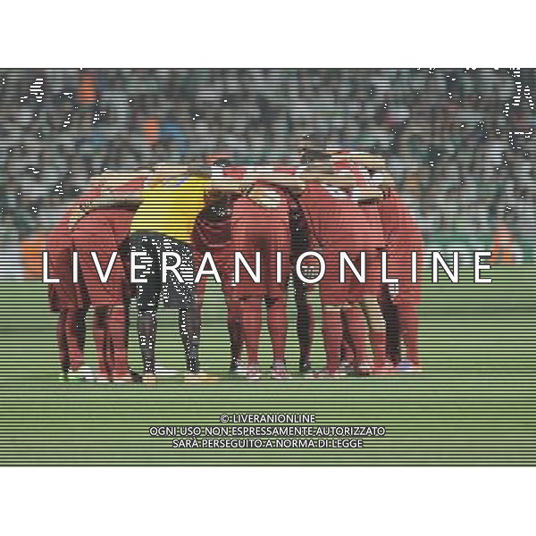 Europe League qualifying match between Bursaspor (Green) and Twente ( red ) at the Ataturk Stadium in Bursa, Turkey on 23.08.2012 Match Scored: Bursaspor 3 - Twente 1 Pictured: Twente players LIGA EUROPY UEFA SEZON 2012/2013 PILKA NOZNA FOT.SESKIM PHOTO/NEWSPIX.PL TURKEY, GERMANY, AUSTRIA AND UK OUT !!! --- Newspix.pl AG ALDO LIVERANI S A S ONLY ITALY *** Local Caption *** www.newspix.pl mail us: info@newspix.pl call us: 0048 022 23 22 222 --- Polish Picture Agency by Ringier Axel Springer Poland