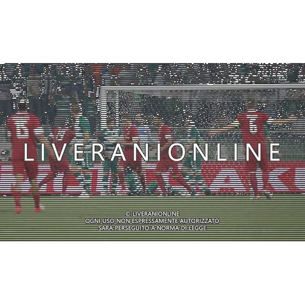 Europe League qualifying match between Bursaspor (Green) and Twente ( red ) at the Ataturk Stadium in Bursa, Turkey on 23.08.2012 Match Scored: Bursaspor 3 - Twente 1 Pictured: Nacer Chadli of Twente. LIGA EUROPY UEFA SEZON 2012/2013 PILKA NOZNA FOT.SESKIM PHOTO/NEWSPIX.PL TURKEY, GERMANY, AUSTRIA AND UK OUT !!! --- Newspix.pl AG ALDO LIVERANI S A S ONLY ITALY *** Local Caption *** www.newspix.pl mail us: info@newspix.pl call us: 0048 022 23 22 222 --- Polish Picture Agency by Ringier Axel Springer Poland
