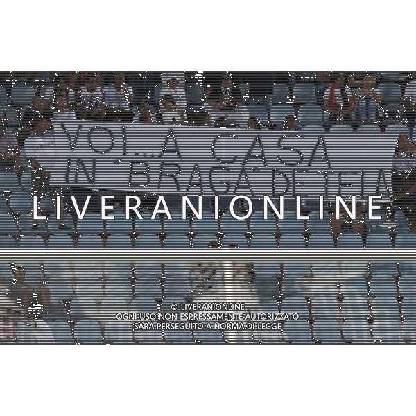 UEFA Champions League 2012/2013 Terzo Turno Preliminare Udine - 28.08.2012 Udinese-Sporting Braga Nella Foto:striscione tifosi udinese /Ph.Vitez-Ag. Aldo Liverani