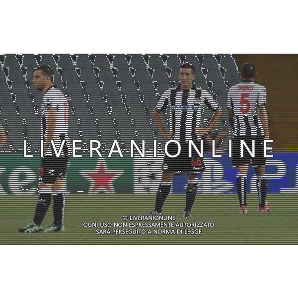 UEFA Champions League 2012/2013 Terzo Turno Preliminare Udine - 28.08.2012 Udinese-Sporting Braga Nella Foto:delusione pinzi di natale danilo /Ph.Vitez-Ag. Aldo Liverani