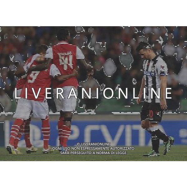 UEFA Champions League 2012/2013 Terzo Turno Preliminare Udine - 28.08.2012 Udinese-Sporting Braga Nella Foto:delusione di natale /Ph.Vitez-Ag. Aldo Liverani